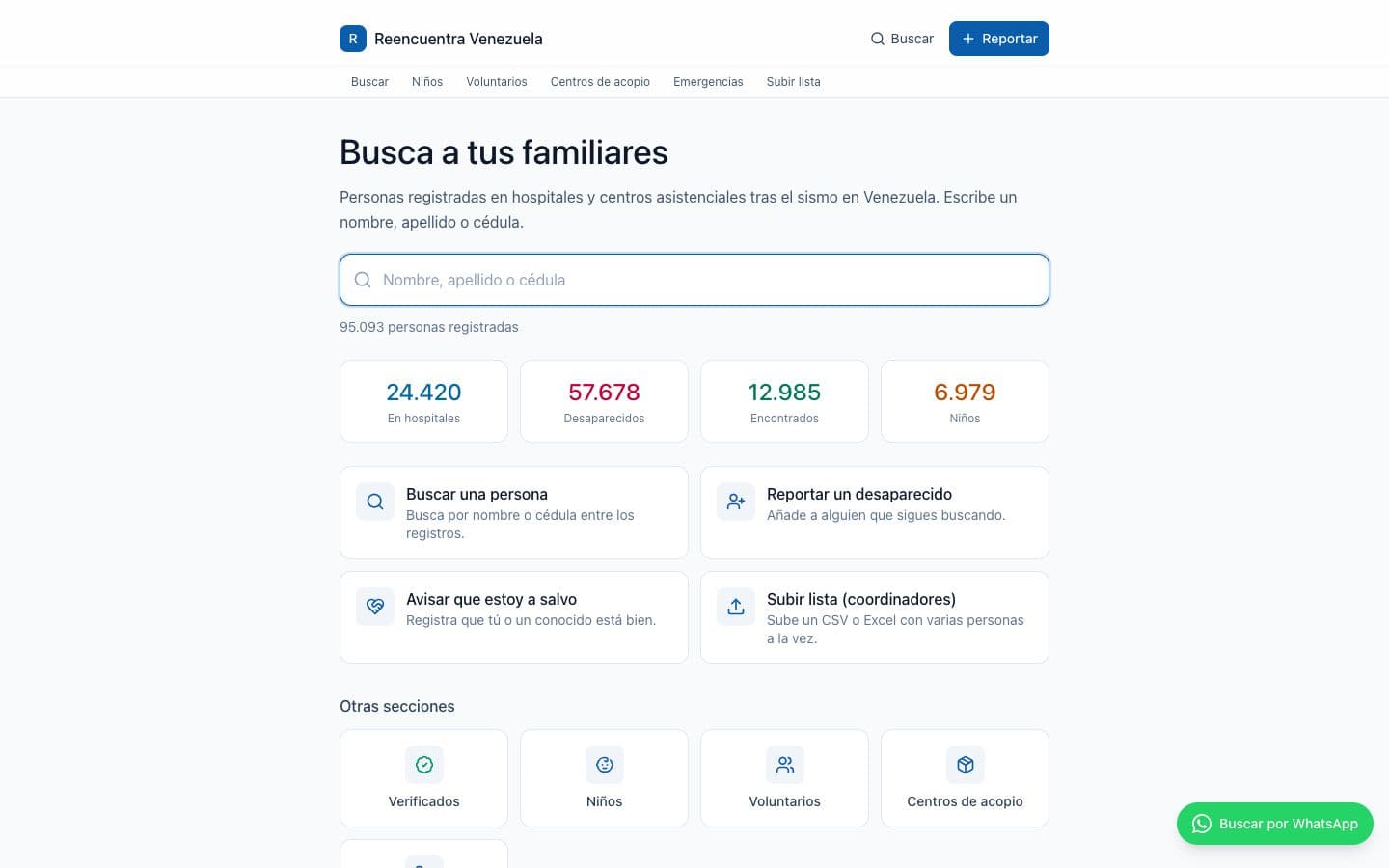 renecuentra venezuel project preview
