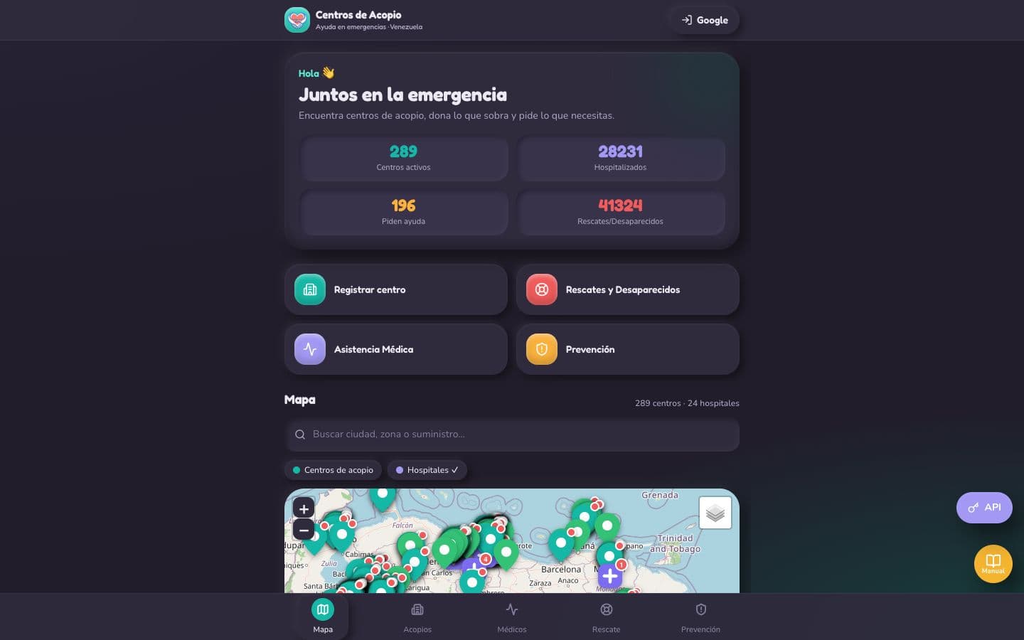 Centros de Acopio Venezuela project preview