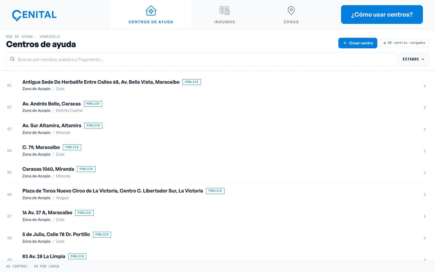 Cenital project preview